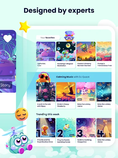 I-download ang Moshi Kids: Mga Kuwento, Musika, at Pampaantok - Screenshot 12