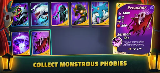 Phobies: Turn-Based Card Battle – I-download ang Pinakamahusay na Strategy Game - Screenshot 8