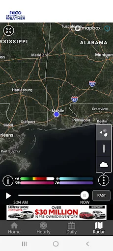 I-download ang FOX10 Weather Mobile Alabama – Tumpak na Forecast - Screenshot 3
