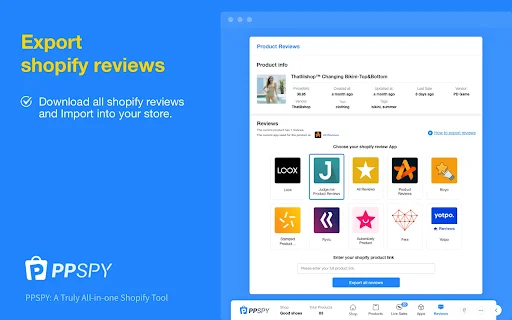 PPSPY: Pinakamahusay na Shopify Analytics at Dropshipping Tool - Screenshot 5