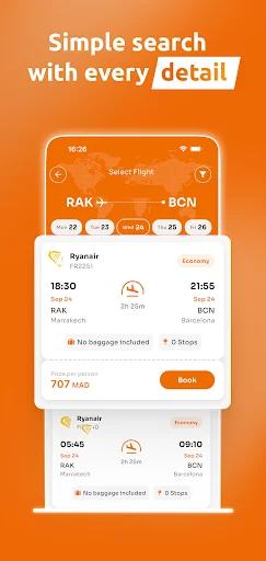 I-download ang El Sahariano Travel App – Book ng Flights Ngayon - Screenshot 2