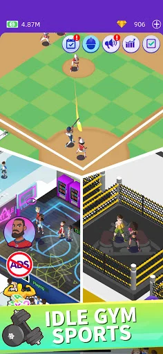 I-download ang Idle GYM Sports – Pinakamahusay na Gym Simulator - Screenshot 4