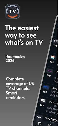 I-download ang TVGenius: Pinakamahusay na TV Guide at Listings - Screenshot 1