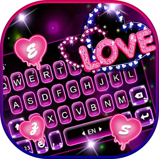 I-download ang Neon Love Theme: Estilong Keyboard na Makulay!