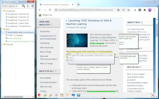 I-download ang WebScrapBook: I-save at I-organisa ang mga Web Page - Screenshot 3