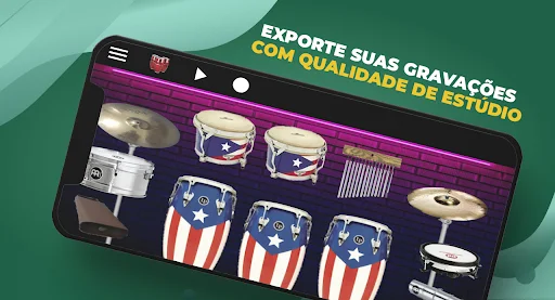 I-download ang Percussion Instruments: Drums – Patugtugin ang Beats! - Screenshot 3