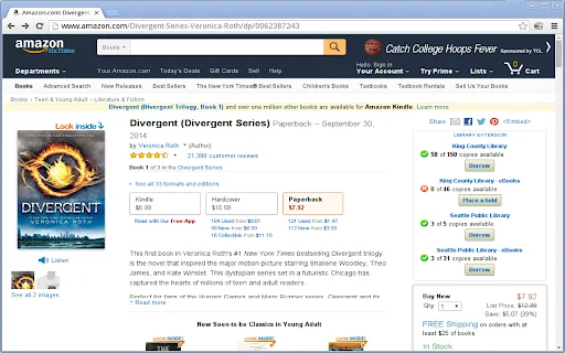 Library Extension: I-check ang Availability ng Libro Online - Screenshot 1