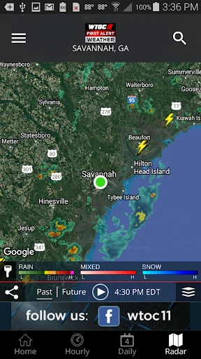 I-download ang WTOC First Alert Radar – Tumpak na Weather App - Screenshot 4