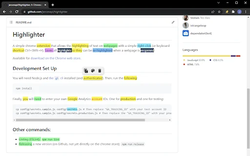 Highlighter: I-highlight ang Text sa Chrome – Madali at Libre - Screenshot 2