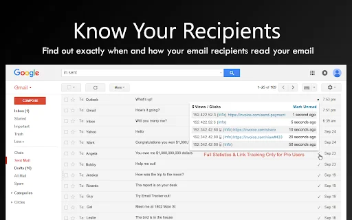 I-download ang Email Tracker + Pixelblock – Libreng Email Tracker - Screenshot 2