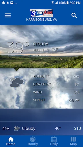 I-download ang WHSV-TV3 Weather – Tumpak na Taya ng Panahon - Screenshot 1