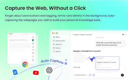 I-download ang remio AI Assistant: Ang Iyong Digital na Memorya - Screenshot 2