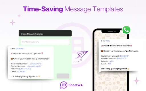SheetWA Bulk WA Sender: Magpadala ng WhatsApp Messages Mula sa Excel - Screenshot 2
