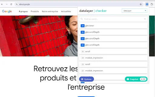 I-download ang Datalayer Checker – Debug GTM nang Mabilis - Screenshot 1