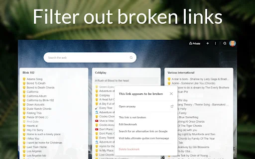 I-download ang New tab page by start.me – Gawing Dashboard ang Browser - Screenshot 4